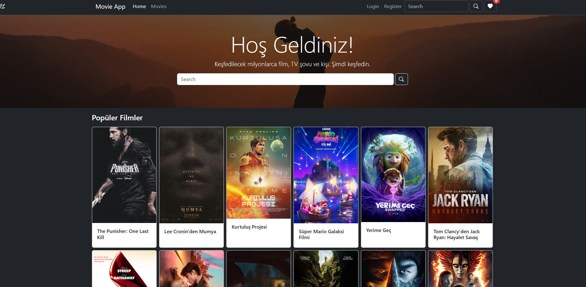 Movie App — Film Axtarış Tətbiqi