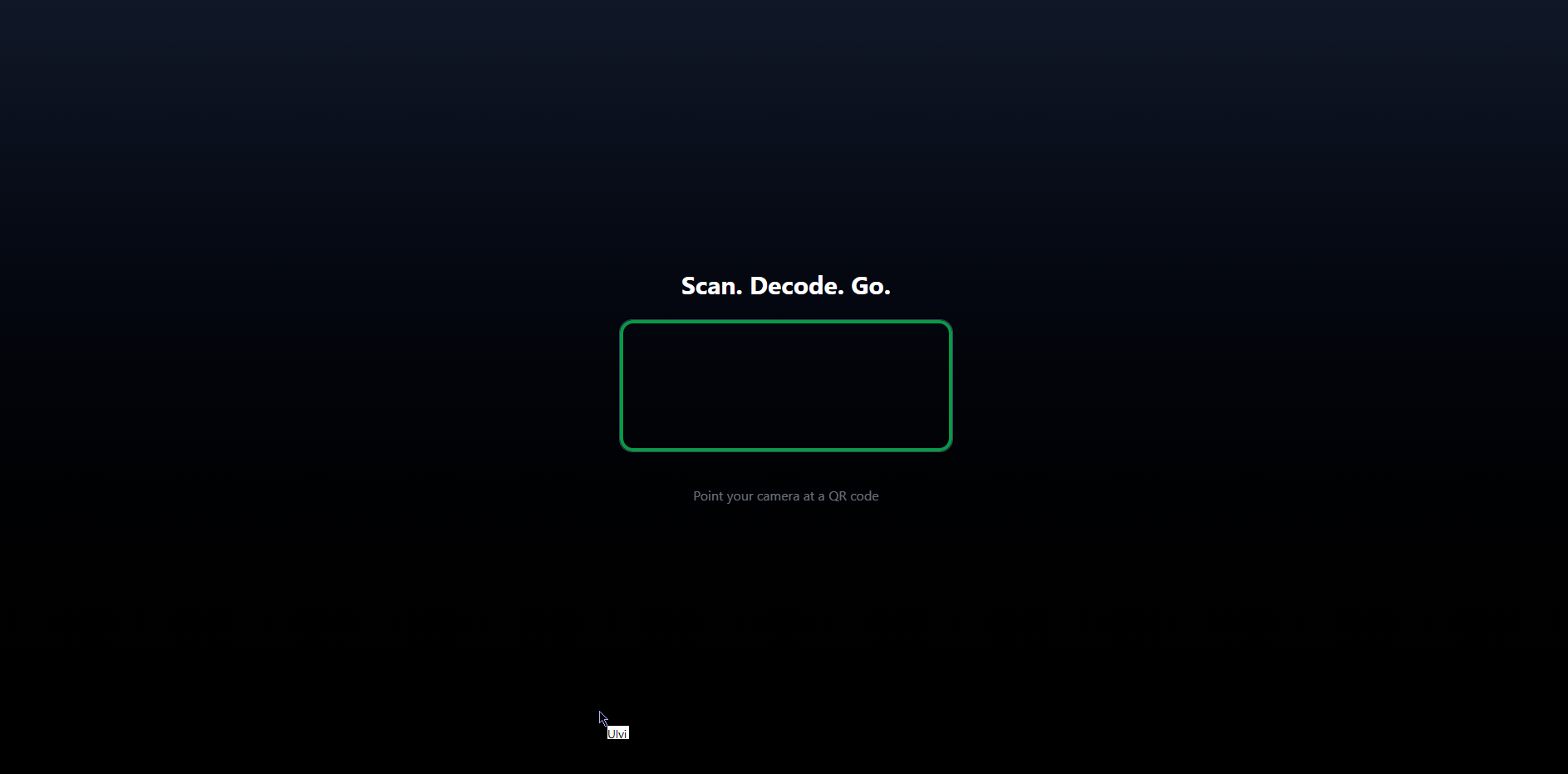 ScaninUp — QR Kod Skaneri